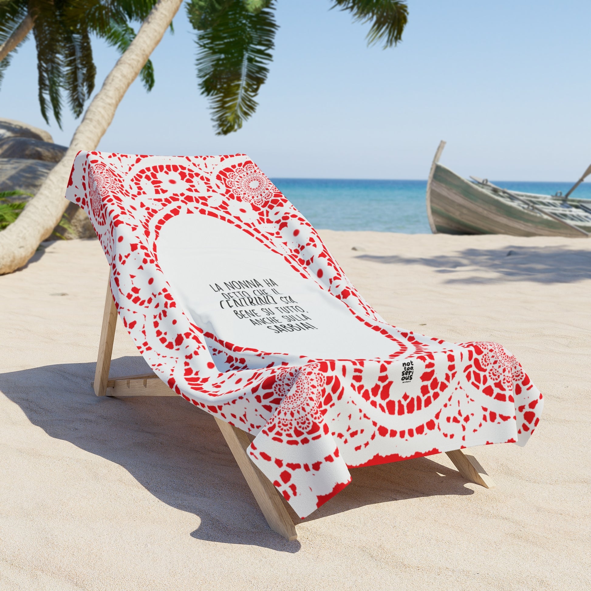 Centrino della Nonna - Beach Towel