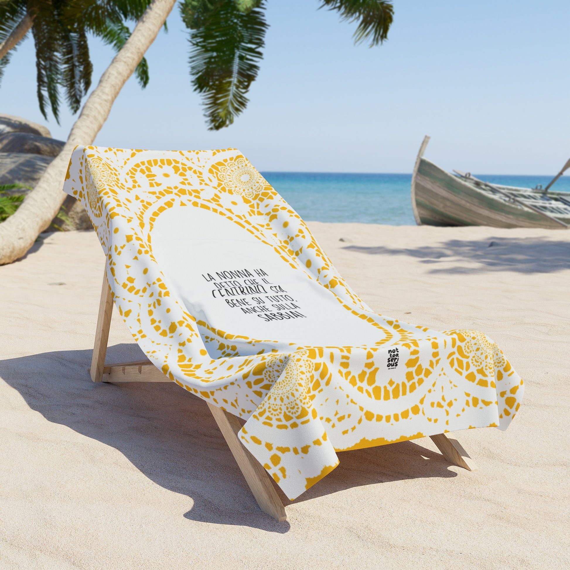 Centrino della Nonna - Beach Towel