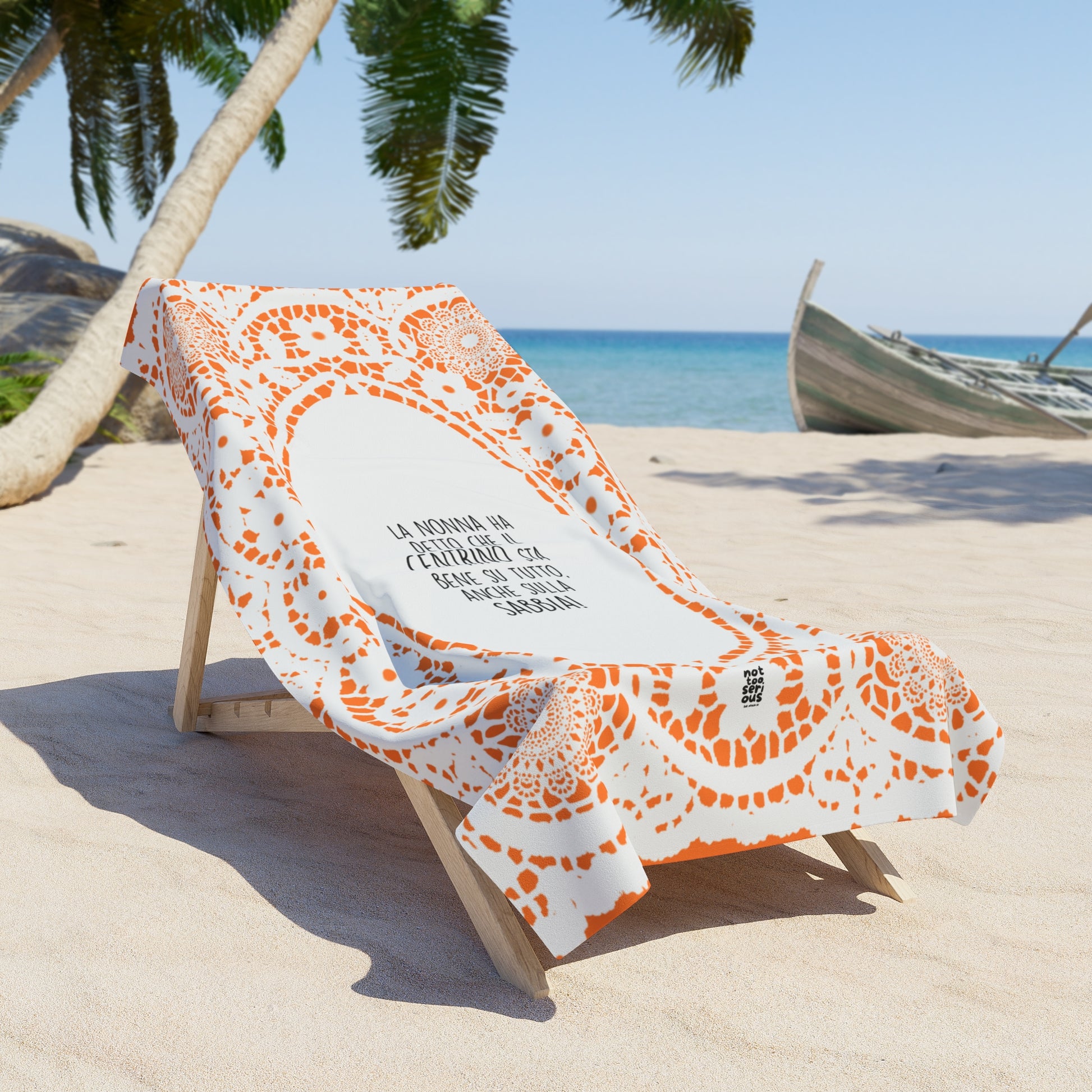 Centrino della Nonna - Beach Towel