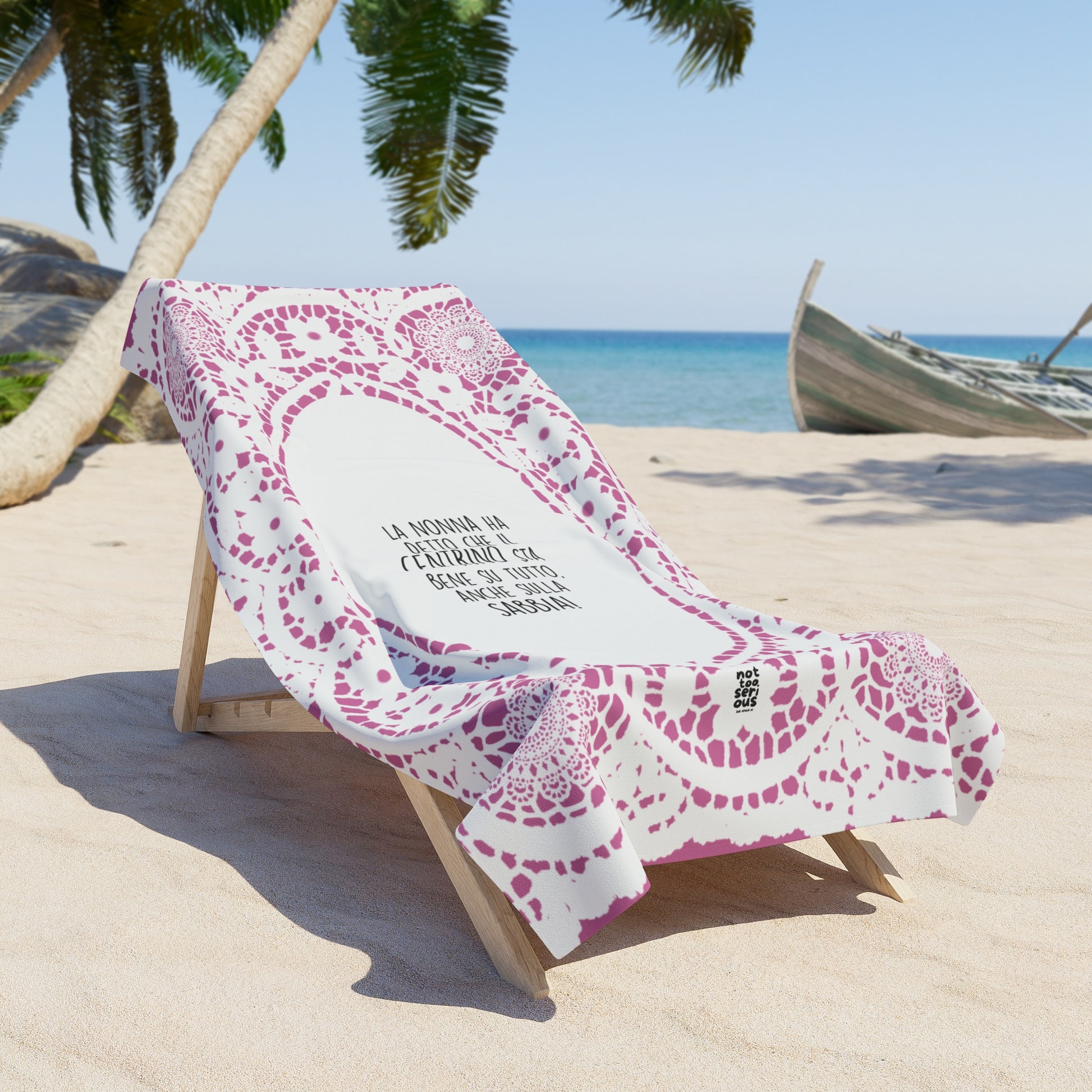 Centrino della Nonna - Beach Towel